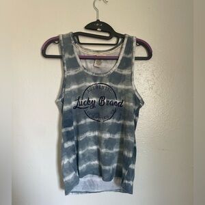 #12 LUCKY BRAND TIE DYE TANK TOP